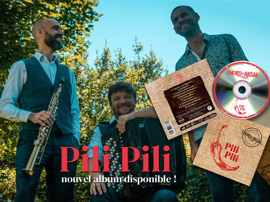 ? Pili Pili, nouvel album de Choro de Aksak disponible !